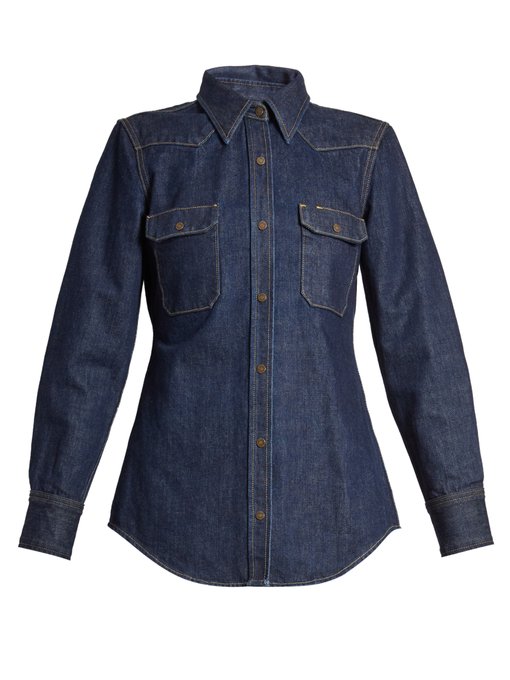 Western-yoke denim shirt | Calvin Klein | MATCHESFASHION UK