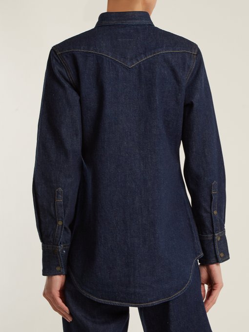Western-yoke denim shirt | Calvin Klein | MATCHESFASHION UK