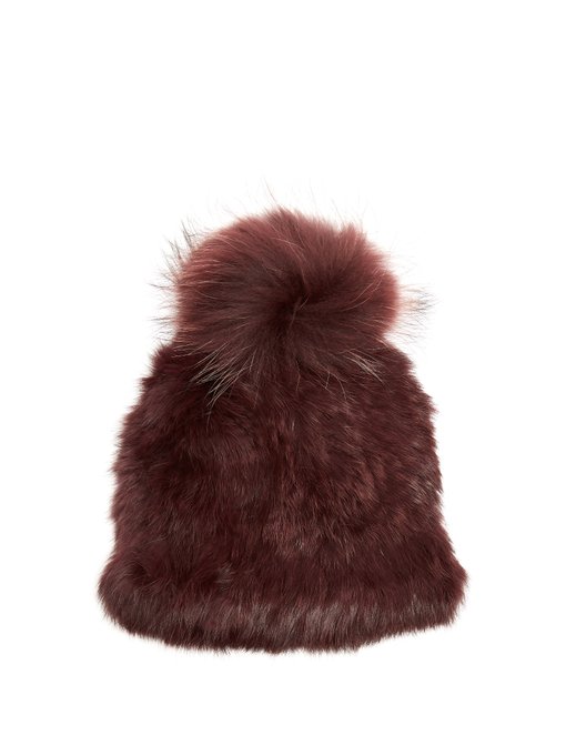 yves salomon fur hat