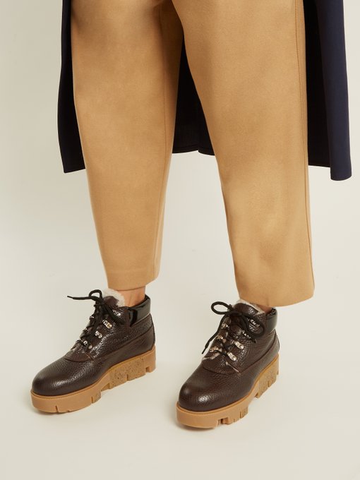 acne track boots