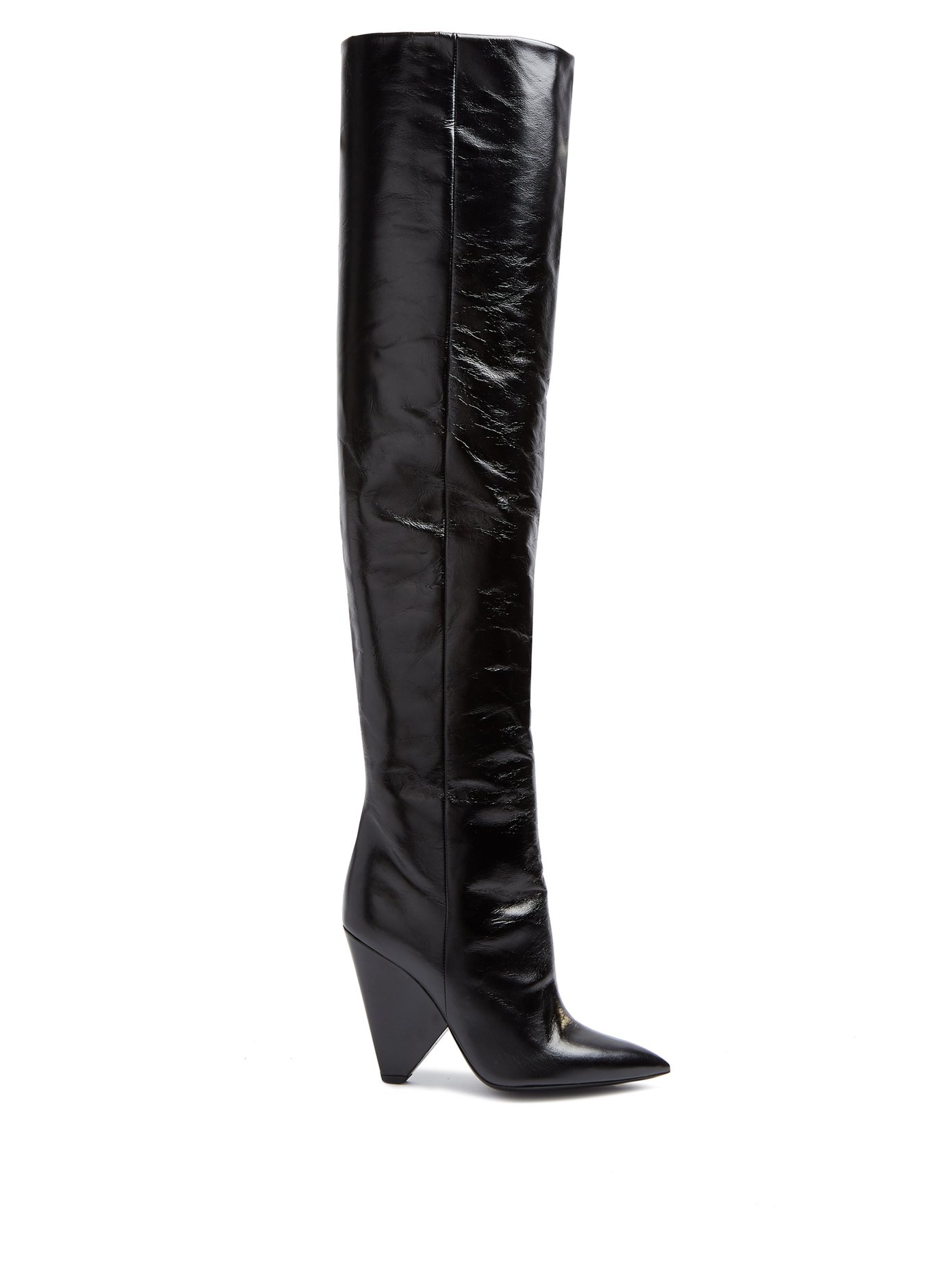 ysl slouchy boots