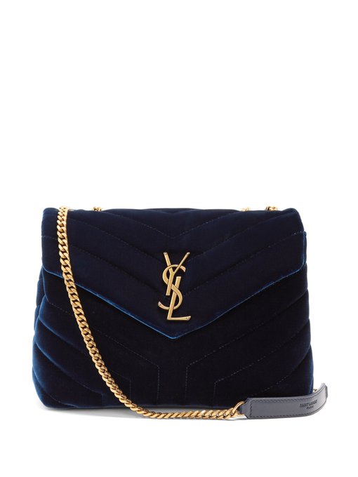 Loulou velvet shoulder bag | Saint Laurent | MATCHESFASHION UK