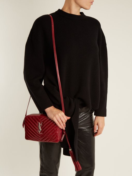 Lou quilted patent-leather cross-body bag | Saint Laurent | MATCHESFASHION UK