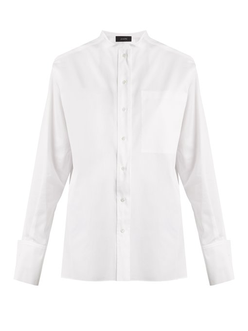 Odda double-layered cotton-poplin shirt | Joseph | MATCHESFASHION US