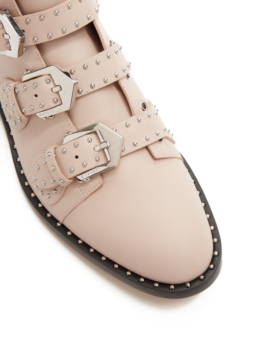 givenchy elegant studded loafer mule