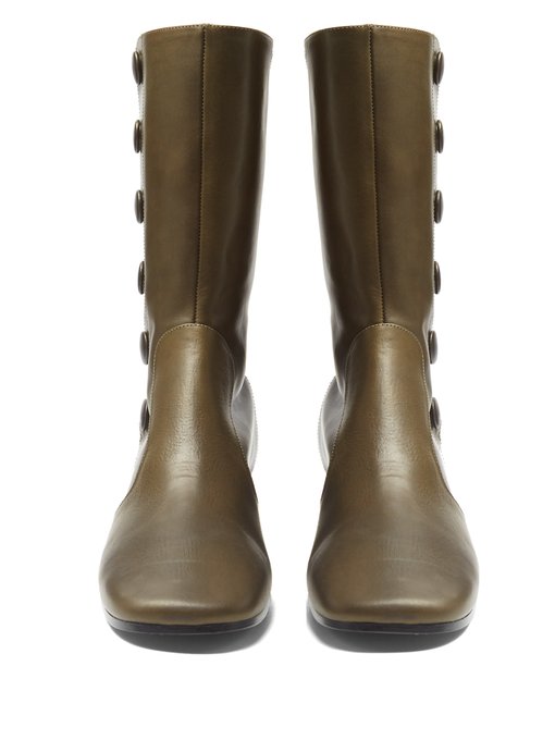 Button-detail leather ankle boots | Joseph | MATCHESFASHION.COM US