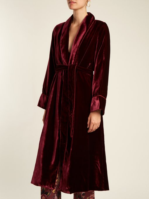 Aegle belted velvet robe | F.R.S – For Restless Sleepers ...