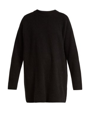 cashmere blend sweater matchesfashion ammi oversized row