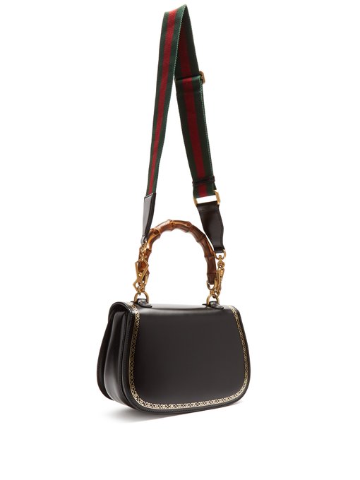 Bamboo-handle leather bag | Gucci | MATCHESFASHION UK