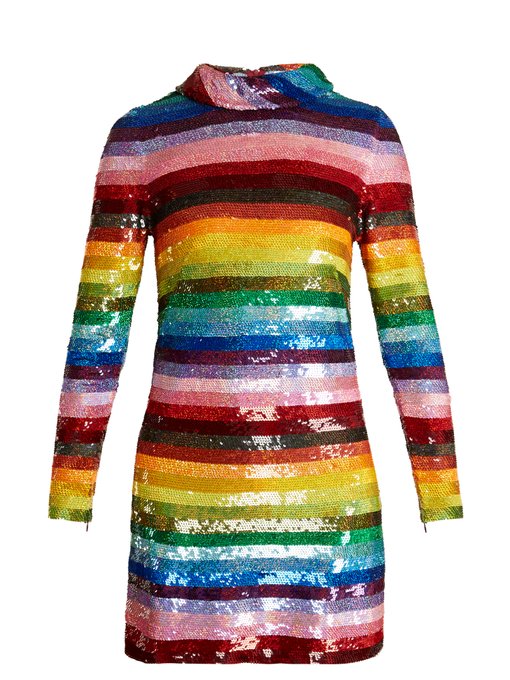 ashish rainbow dress