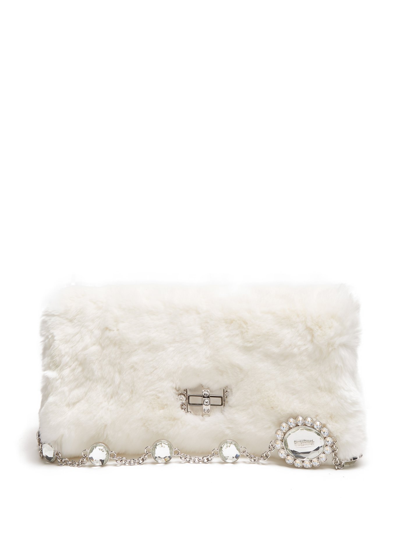 miu miu fur bag