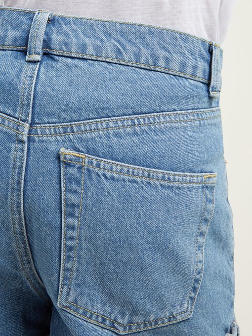 Low cut-off denim shorts | Raey | MATCHESFASHION UK