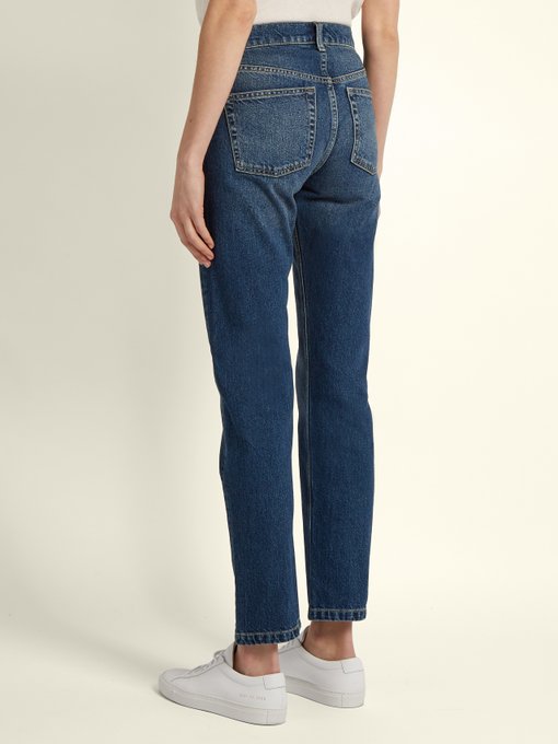 Clean hemmed cigarette-fit jeans | Raey | MATCHESFASHION UK