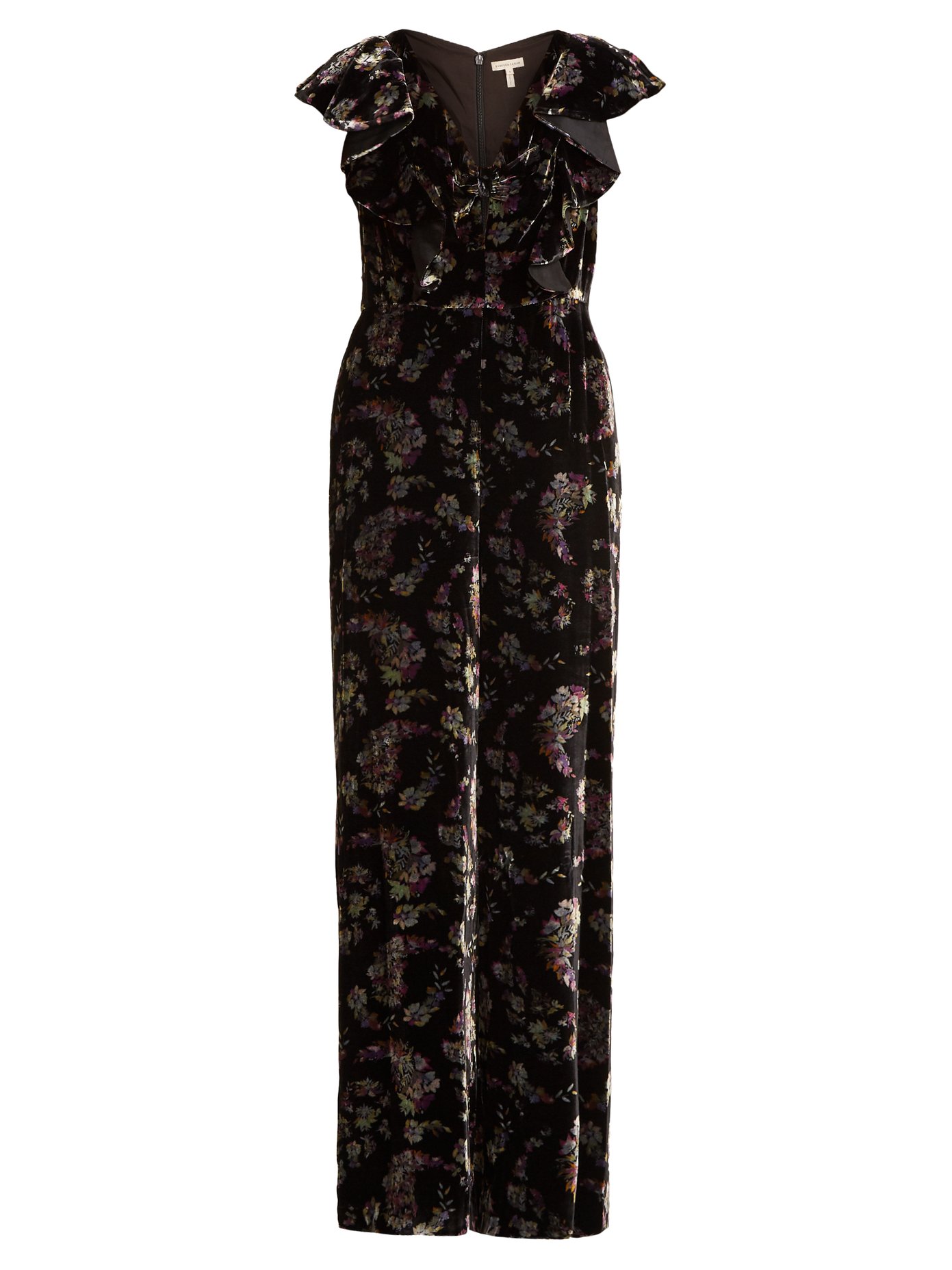 rebecca taylor velvet jumpsuit