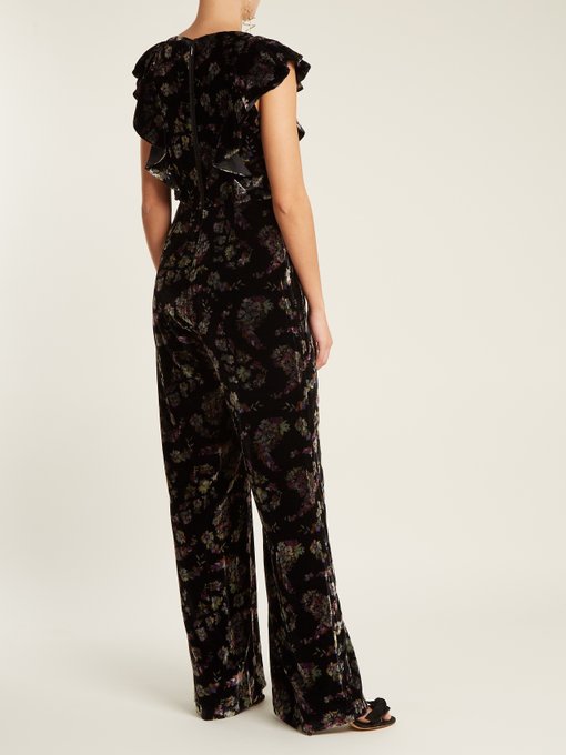 rebecca taylor velvet jumpsuit