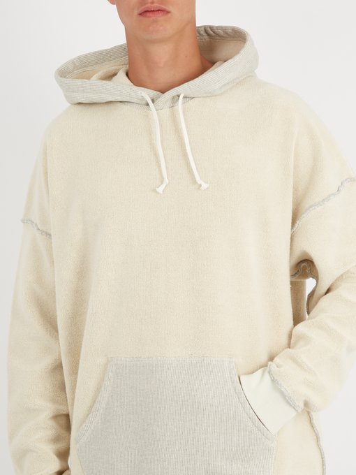 terry towelling hoodie