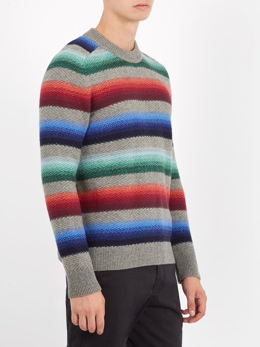 Striped chevron wool-knit sweater | Missoni | MATCHESFASHION US