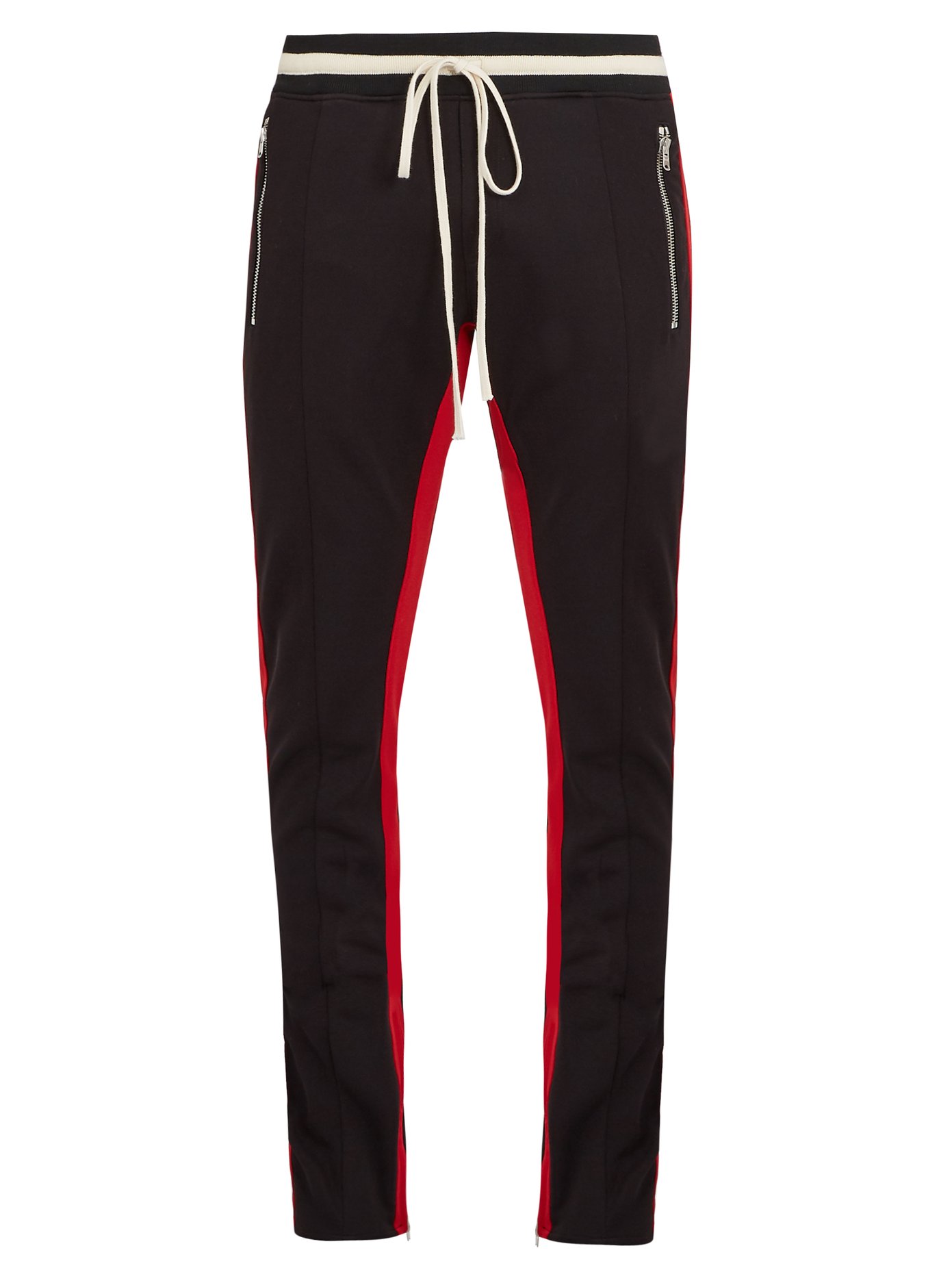 single stripe track pants