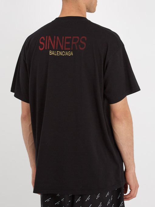 balenciaga t shirt sinners
