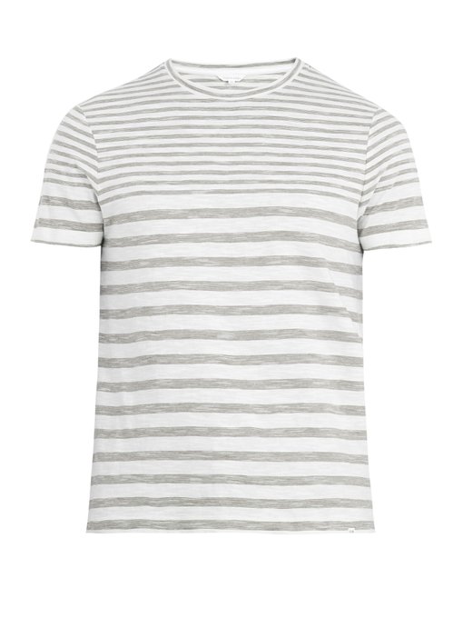 Sammy striped cotton T-shirt | Orlebar Brown | MATCHESFASHION UK