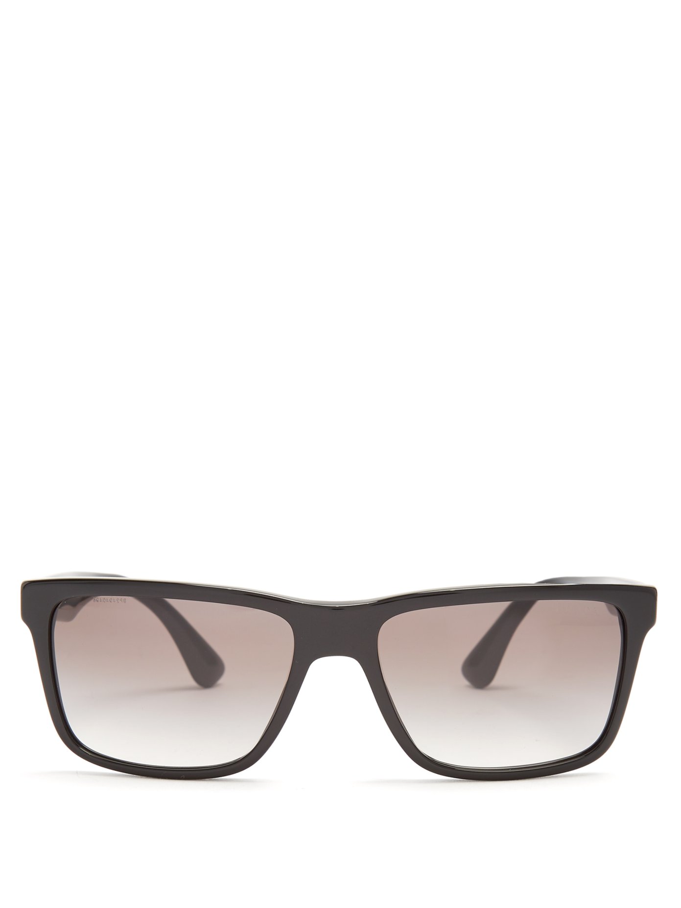Rectangle-frame acetate sunglasses 