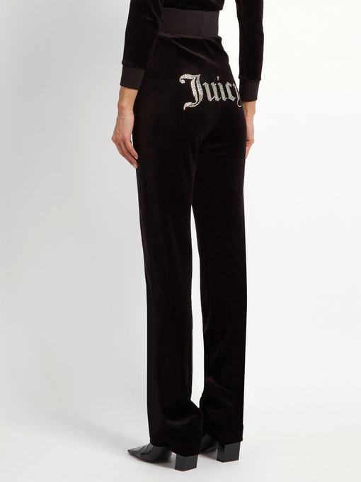 X Juicy Couture velour track pants展示图