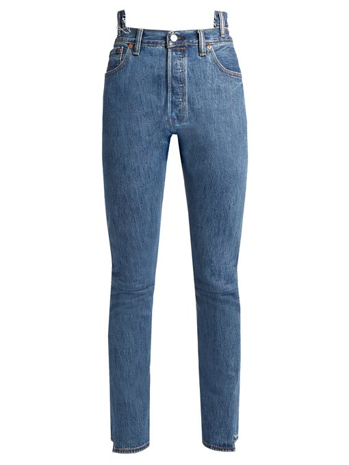 X Levi's reworked high-rise jeans 