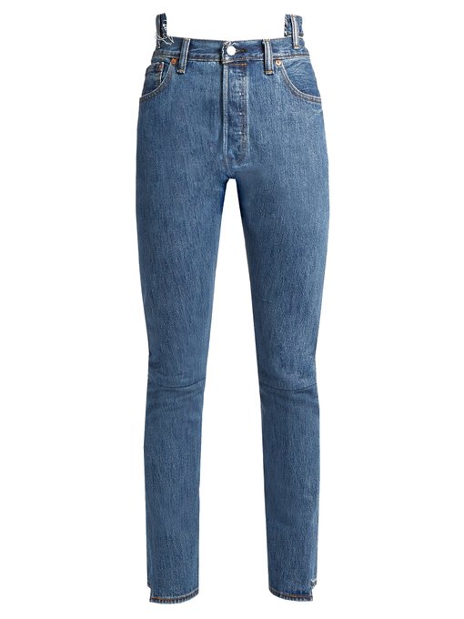 high rise levi jeans