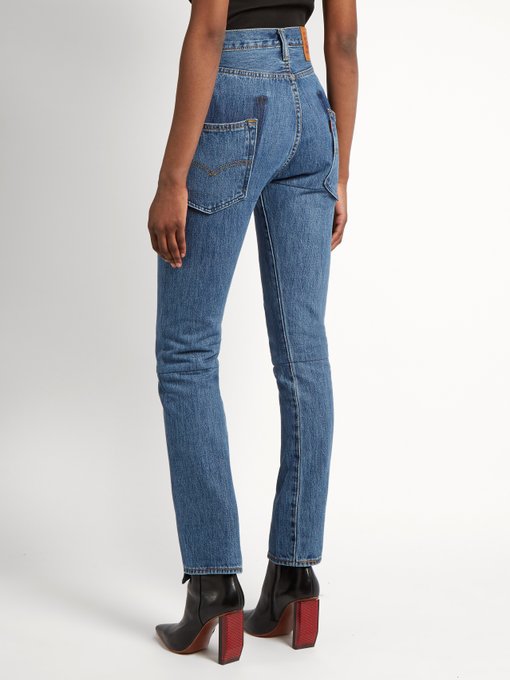 levi's high rise jeans