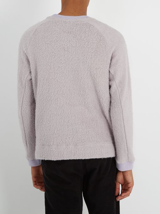 sherpa crew neck