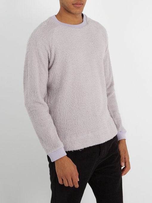 sherpa crew neck