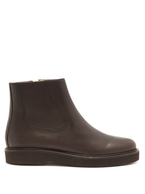 Trevor leather chelsea boots | A.P.C 