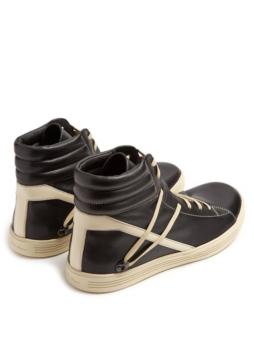 Geo Thrasher high-top leather trainers 