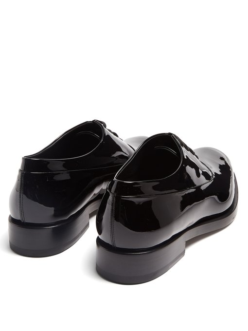 Patent-leather oxford shoes展示图