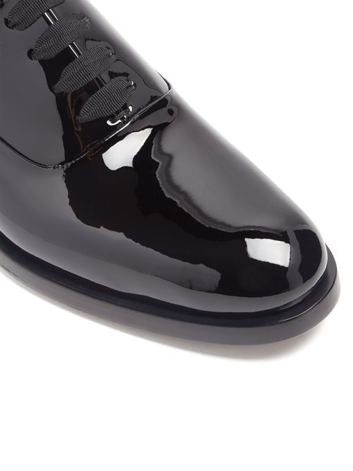 Patent-leather oxford shoes展示图