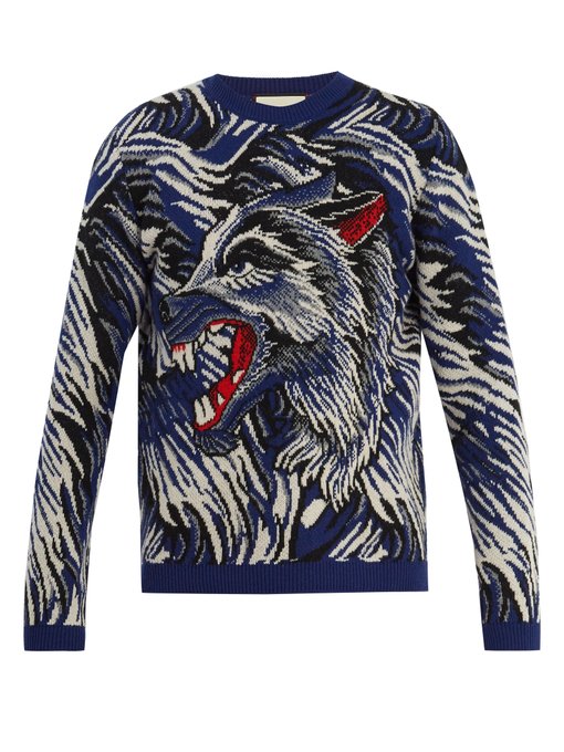 wolf gucci sweater