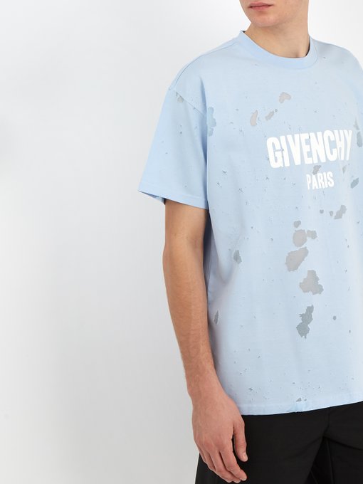 givenchy t shirt ripped