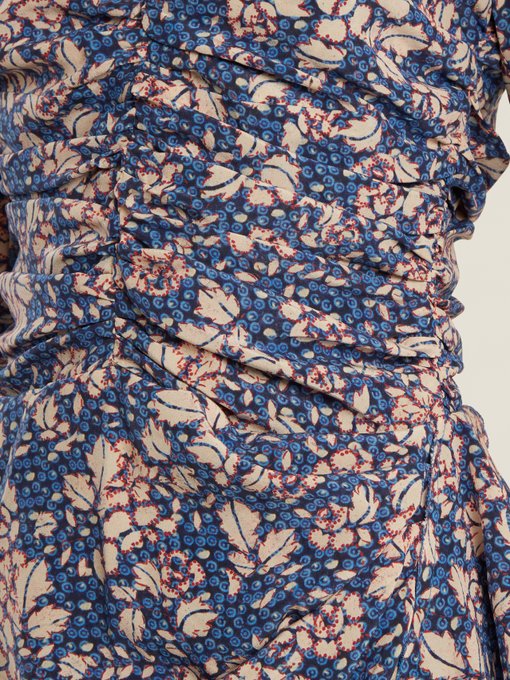Brodie floral-print zip-through dress | Isabel Marant | MATCHESFASHION UK