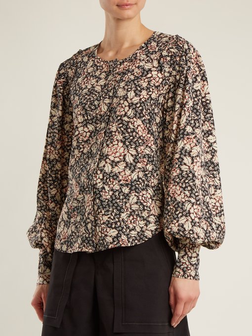 Berny floral-print blouse | Isabel Marant | MATCHESFASHION UK