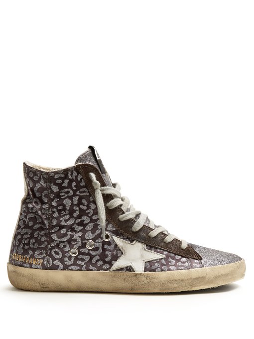 next leopard print trainers