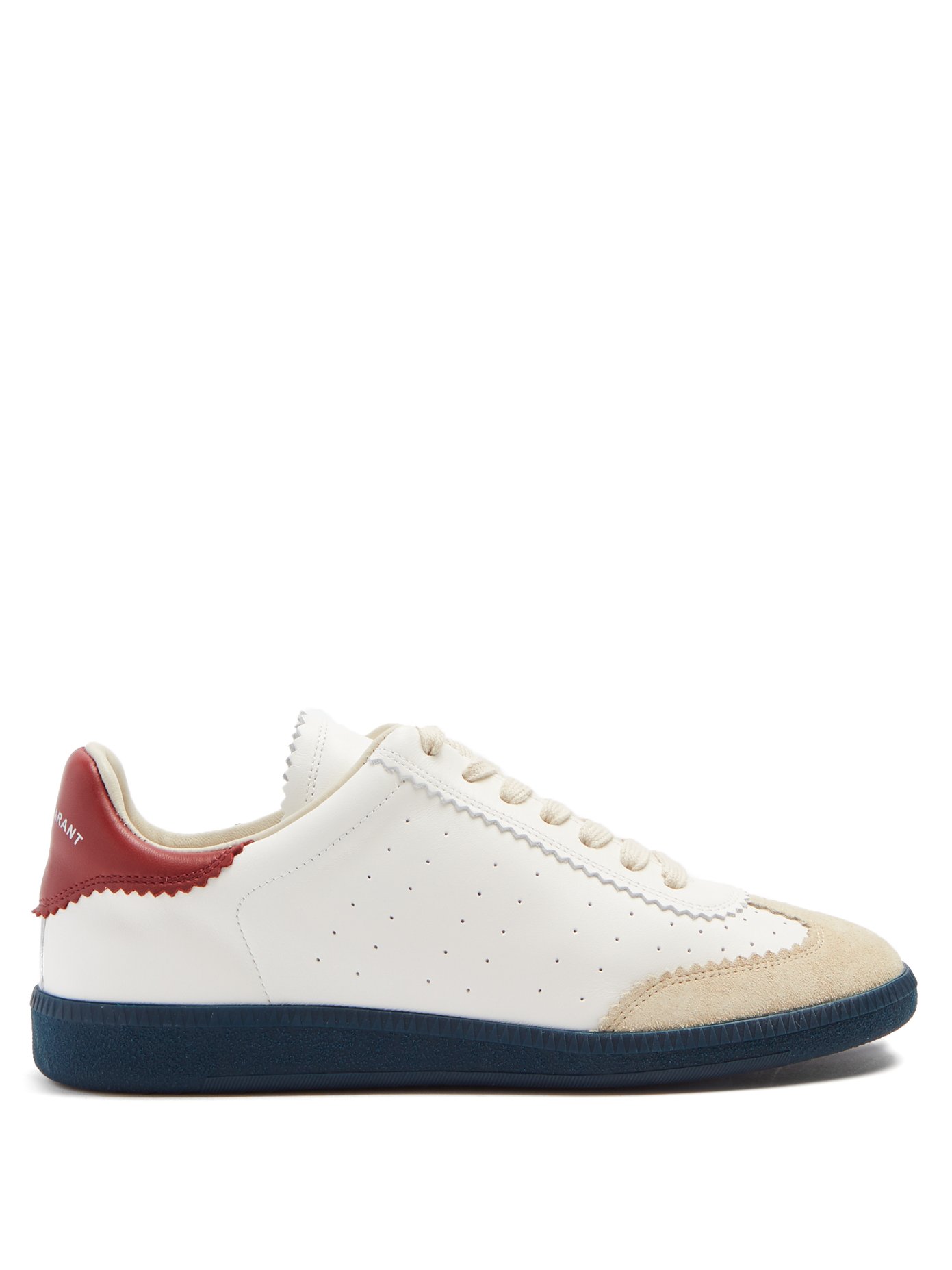 Bryce leather low-top trainers | Isabel 