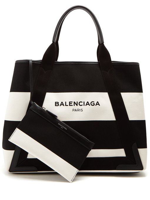 balenciaga canvas tote