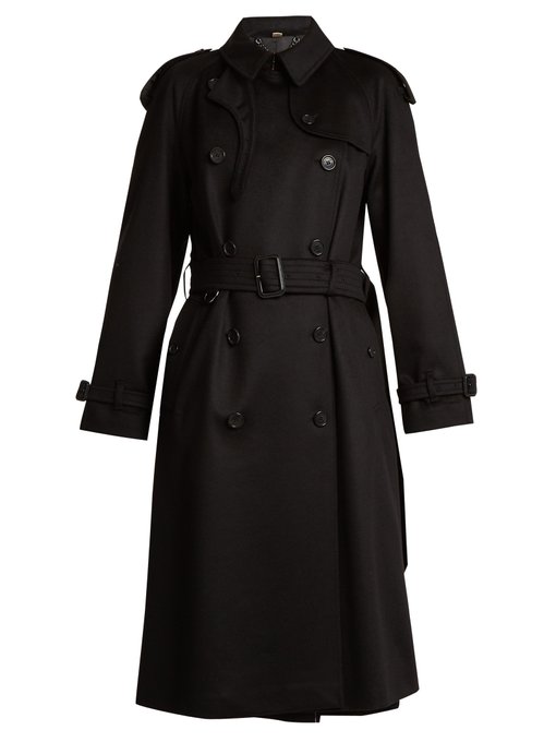 Eastheath double-breasted cashmere coat 