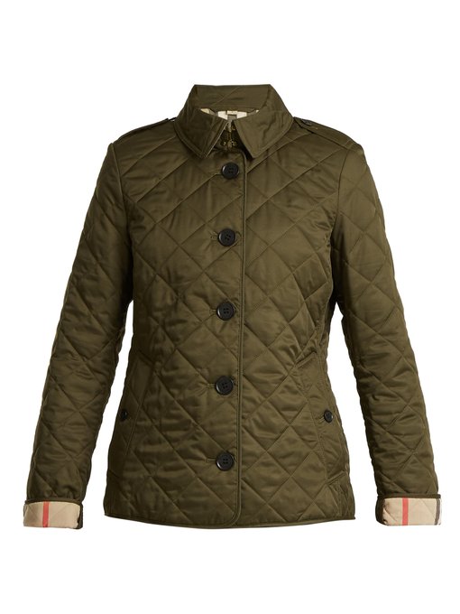 burberry frankby diamond quilted jacket