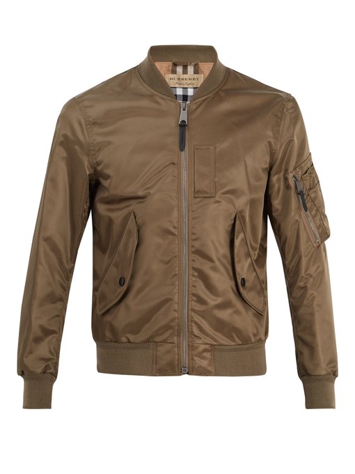 burberry bomber jacket mens