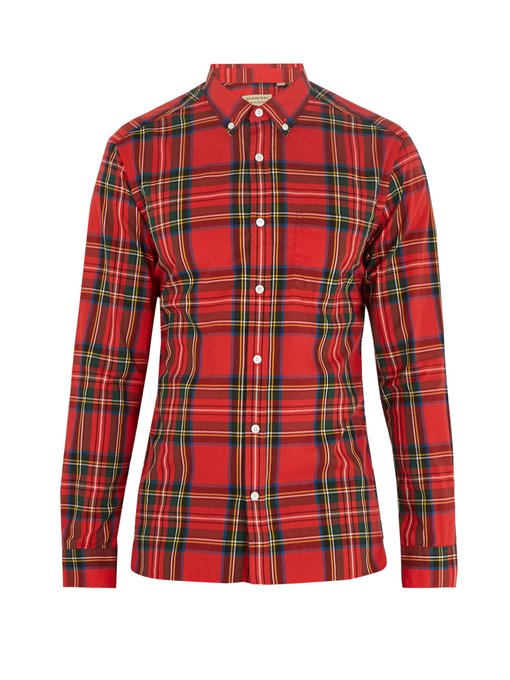 burberry collar shirt