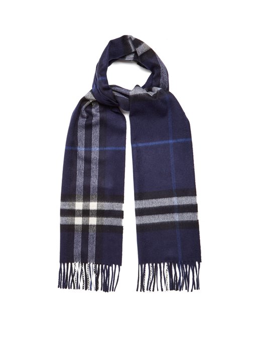 burberry giant check cashmere scarf sale