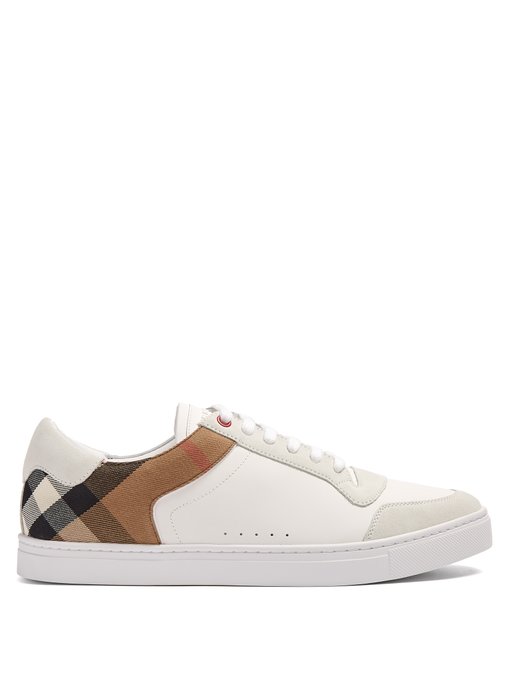 Reeth low-top leather trainers 