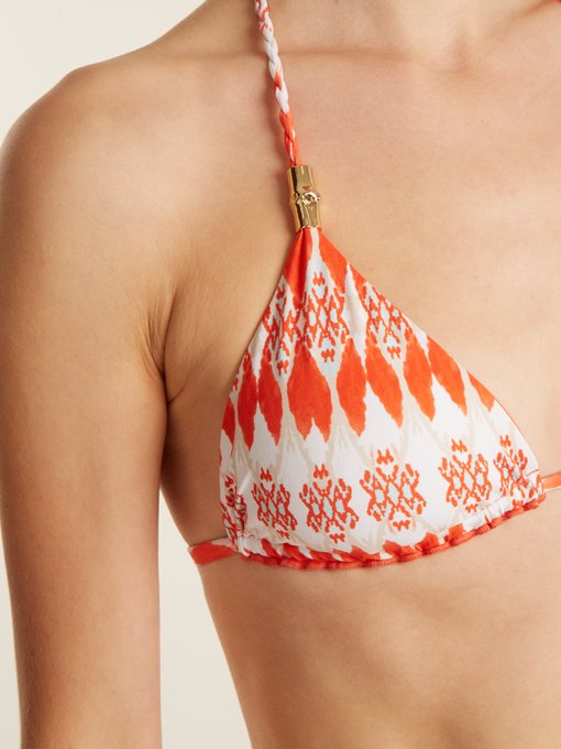 Punta del Este reversible triangle-cup bikini top展示图