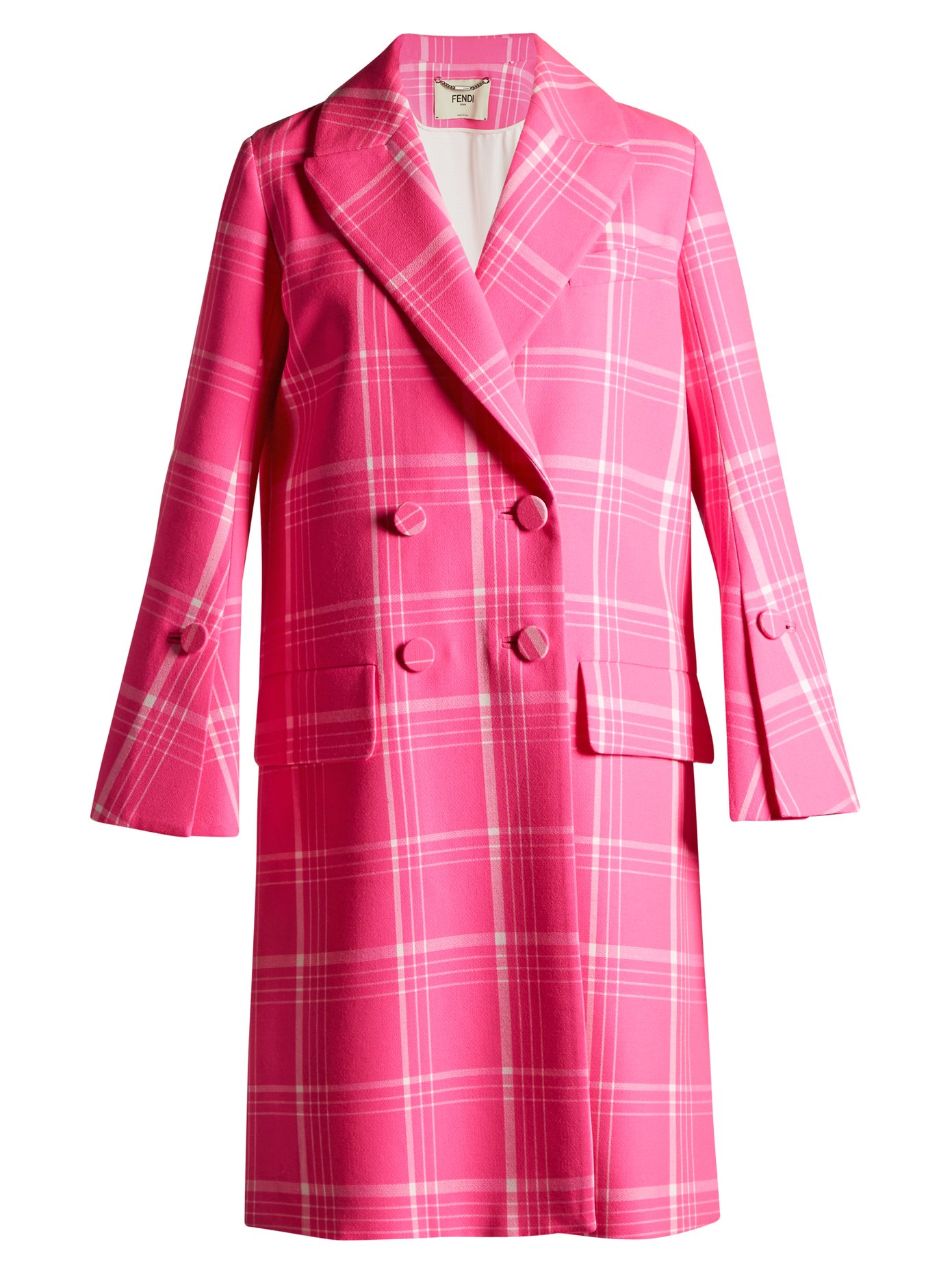 fendi coat pink